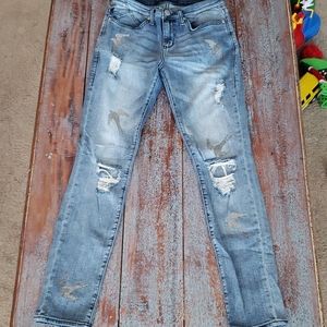 Rock and Republic silver bird jeans